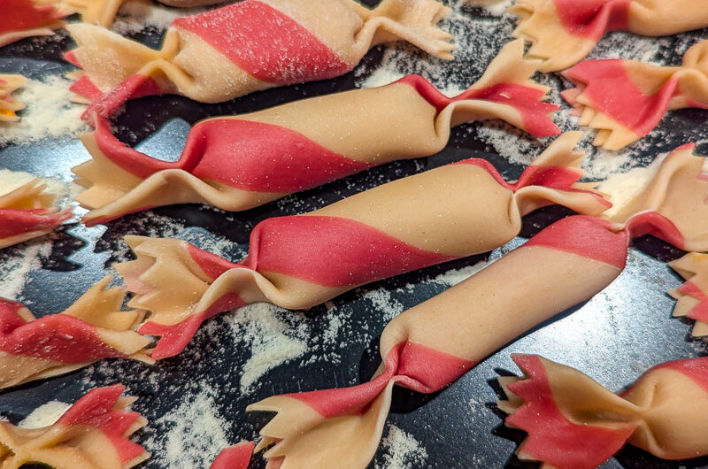 Caramelle mit Hokkaido-Füllung – Gefüllte Pasta-Bonbons einfach selbst gemacht